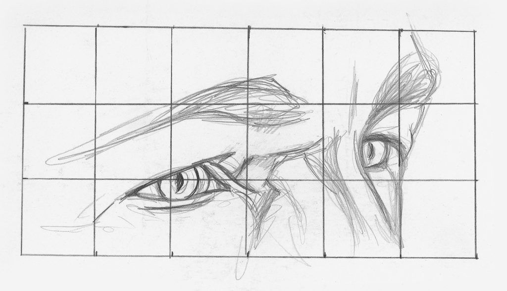 human face sketches pencil